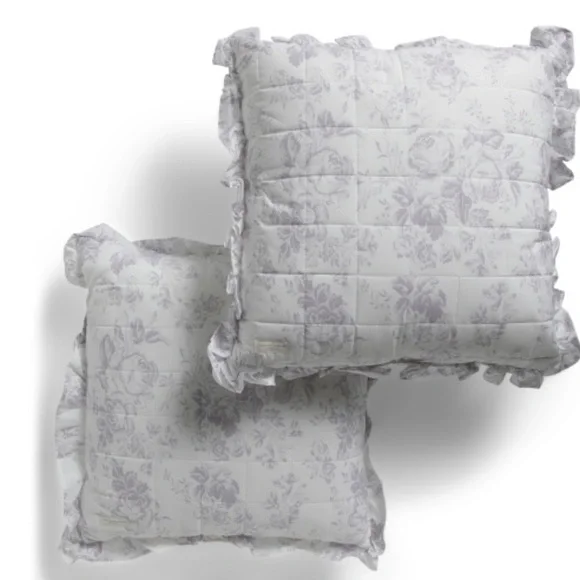 CABBAGES ROSES 24x24 2pk Euro Pillows